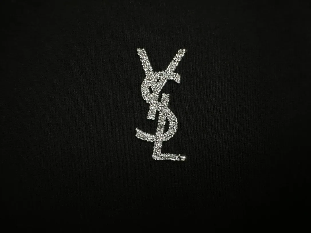 ￼ 【YSL】 25ss Classiclogo t Classic 260g ! ， ，os ， ， Same Style。 ：Black，White Size：XS-L
